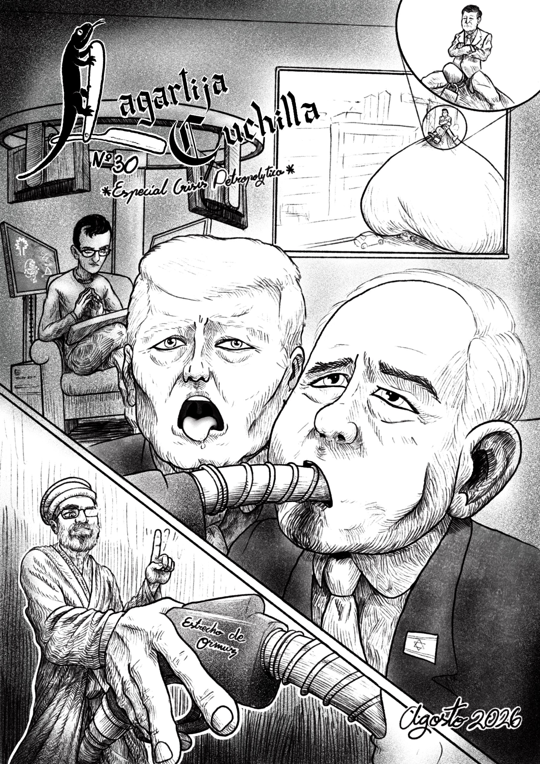 Portada del fanzine del trigésimo número.